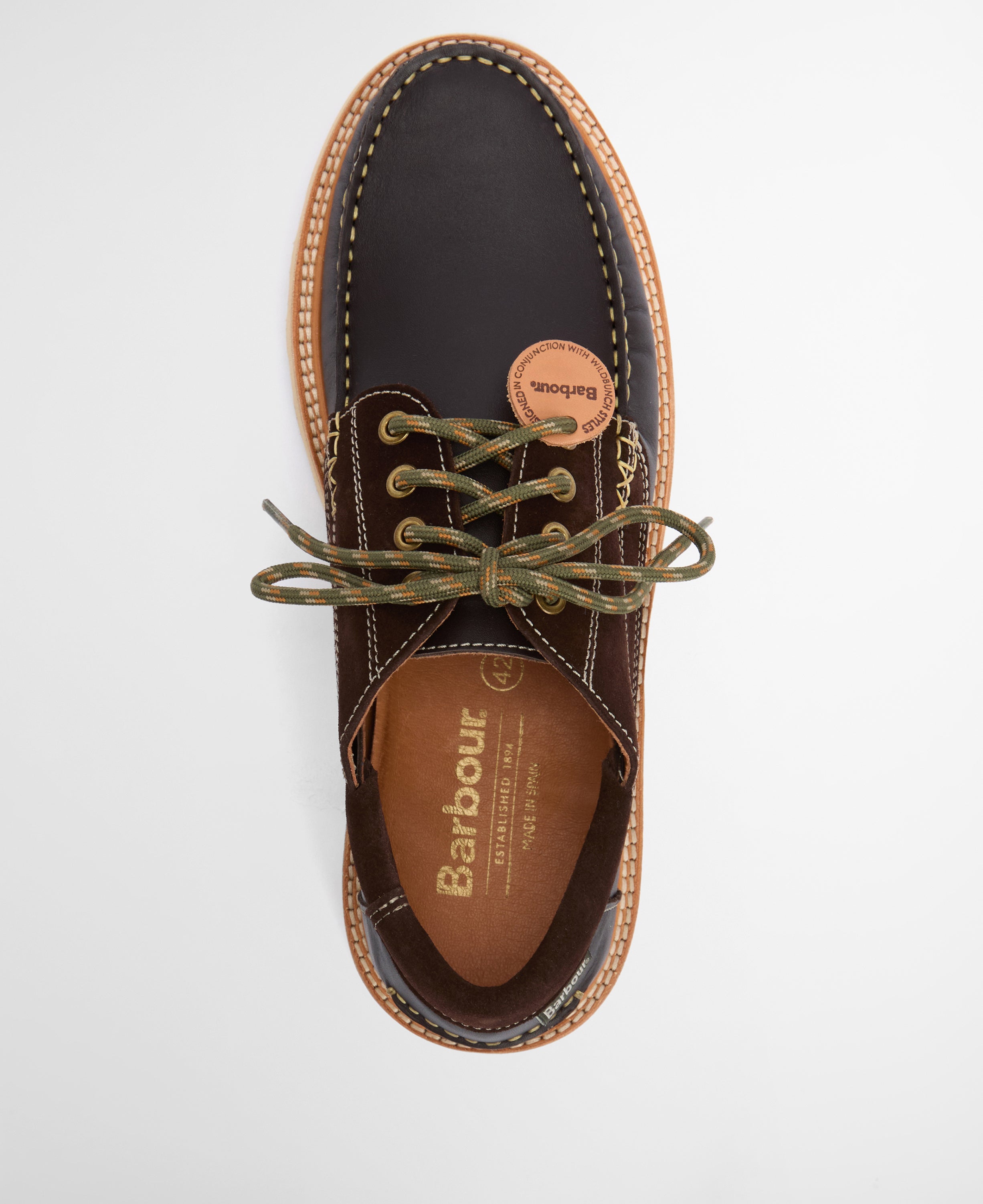 Southfield Moccasin Brown Leather & Brown Suede