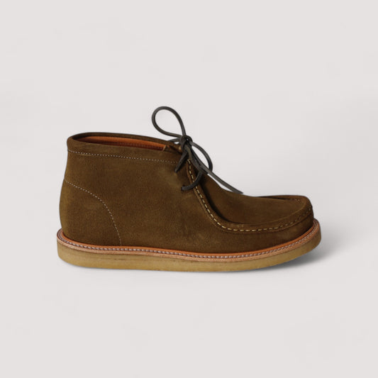 Suede Khaki Boot