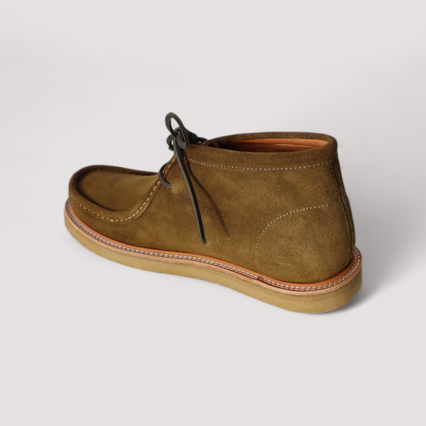 Suede Khaki Boot