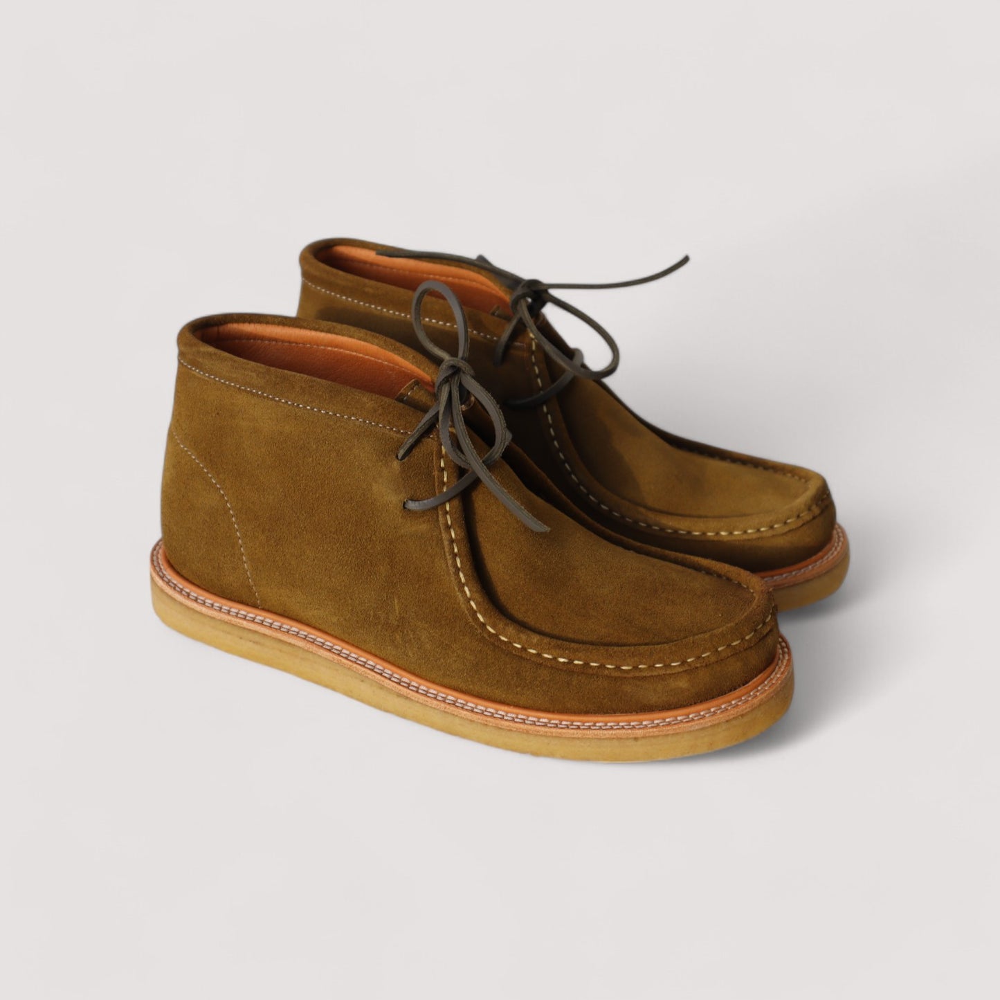 Suede Khaki Boot
