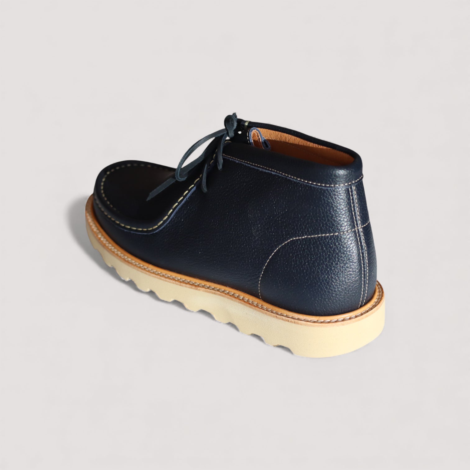 Zaragoza Navy Leather