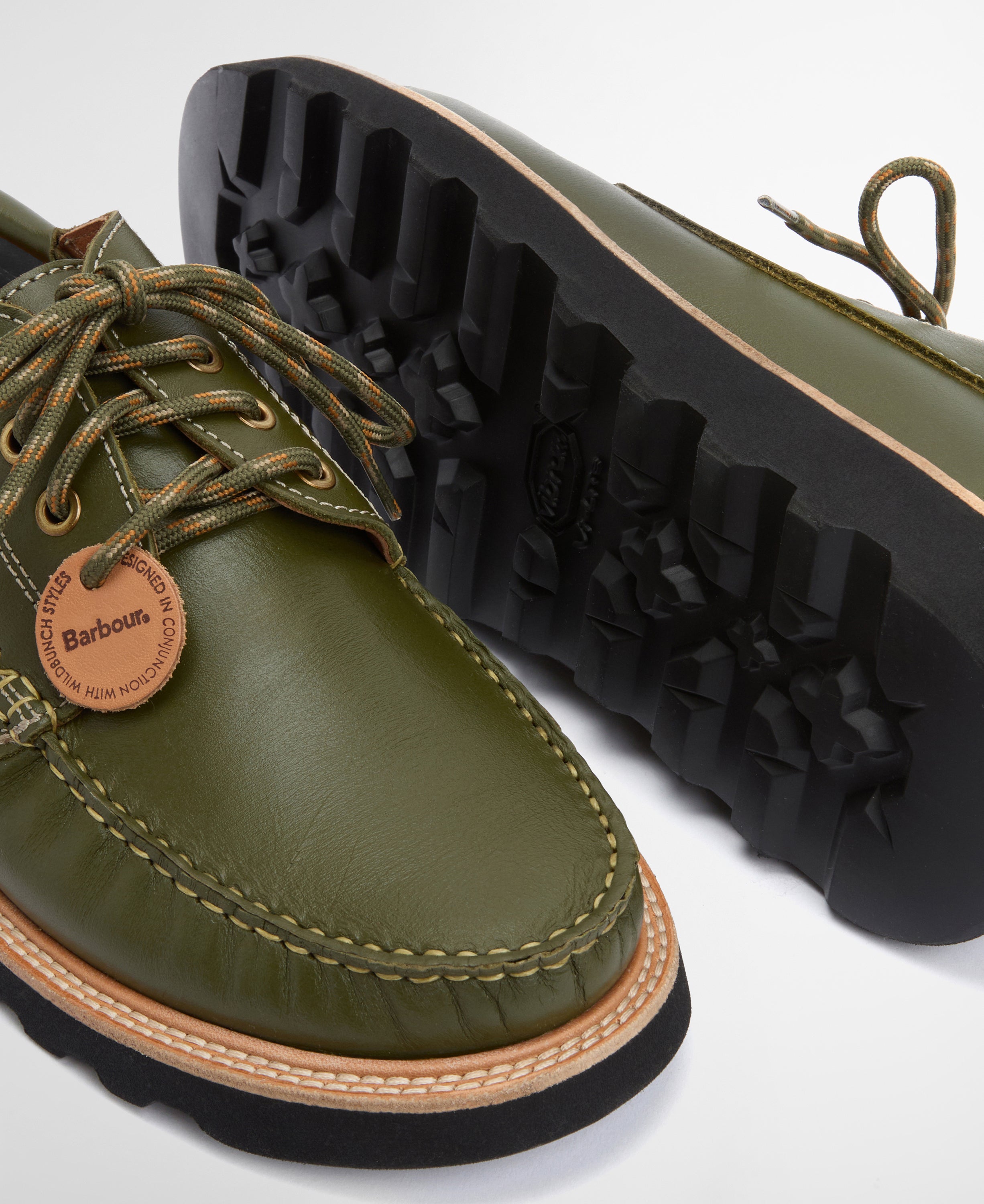 Southfield Moccasin Premium Army Green Leather