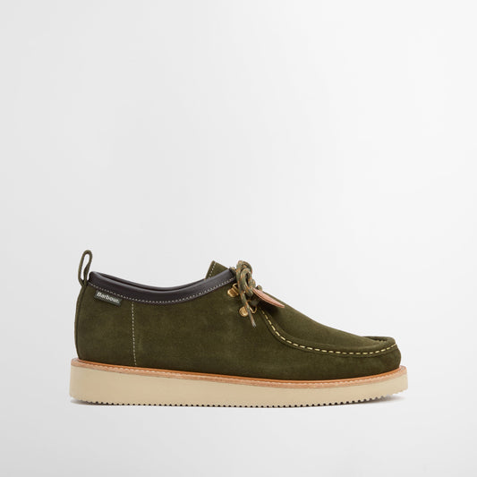 Heathpool Green Suede