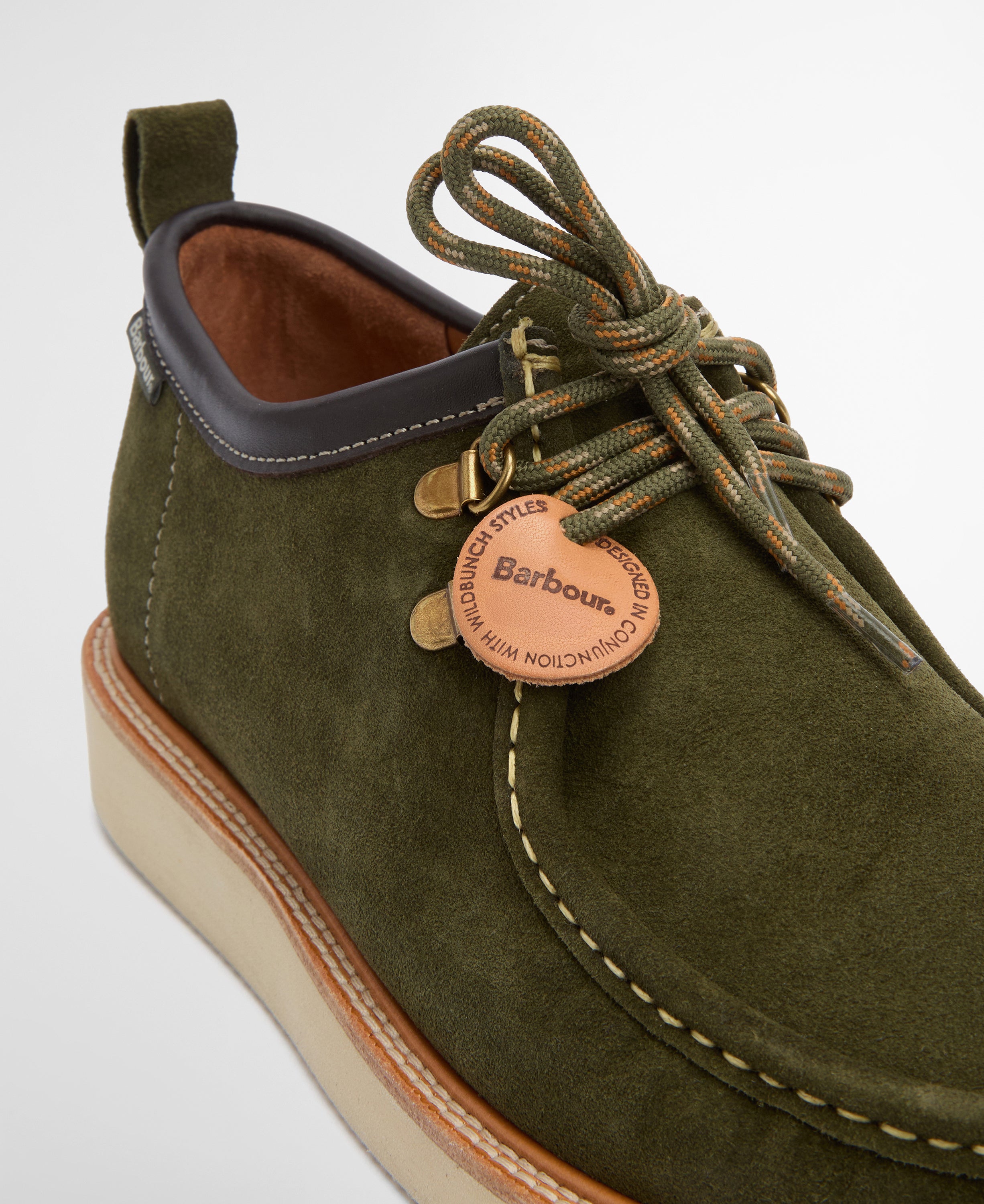 Heathpool Green Suede