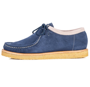 Wally Low in Navy Suede