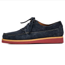 Load image into Gallery viewer, Talamanca with Red Vibram Sole in Navy